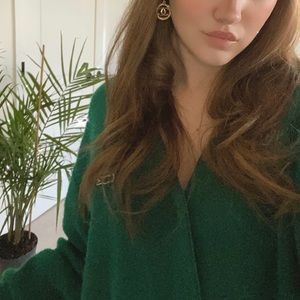 Lacoste Vintage Green Sweater